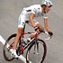 Andy Schleck im weissen Trikot des besten Jungfahrers bei der 14 Etappe desGiro d'Italia 2007